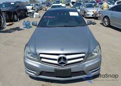 2012 Mercedes-Benz C 250 from USA, damaged, VIN WDDGJ4HB1CF852051